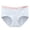 Blue, variant on Womens Mid Rise Ribbed Panties, Soft Comfortable Underwear for Daily Wear, Multi Sizes Available