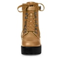 thumbnail image 3 of Unique Bargains Women's Chunky Heel Platform Ankle Combat Boots, 3 of 6