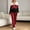 Red women two piece lounge set a1, variant on Bzdzmqm Women's 2 Piece Lounge Set V Neck Long Sleeve Hoodie with Wide Leg Pants Casual Solid Basic Tracksuit Cozy Zip Up Loungewear Fall Winter Outfit, Gray M