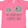 thumbnail image 4 of Inktastic Grandaddy Loves Me Elephant Boys or Girls Baby Bodysuit, 4 of 5