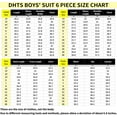 thumbnail image 6 of Boys' Suits Formal Tuxedo Slim Fit Boys Suit Set for Wedding Outfit Teen Boy Dress Clothes, 6 of 12