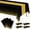 Black Gold Dot, variant on Football Party Decorations 2026, 2 PCS Disposable Football Tablecloth, Brown and Green Table Runner, Game Day Theme Plastic Table Cover, Touchdown Party Supplies, Tailgate Decor