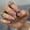 JML407 (glue model), variant on Europe and the United States wear black and brown French leopard print Spice Girl nail patch foreign trade cross-border Spice Girl glossy almond nail piece