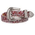 thumbnail image 2 of Kids 1 1/8" (28 mm) Western Cowgirl Rhinestone Sparkling Mesh Belt, 2 of 4