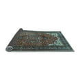 thumbnail image 2 of Ahgly Company Indoor Rectangle Persian Light Blue Traditional Area Rugs, 5' x 7', 2 of 4