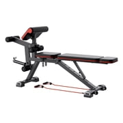 Adjustable Weight Bench 800lbs Capacity Full Body Workout Exercise Sit Up Bench for Home Gym Strength Training Flat Bench with Leg Extension Preacher Pad Fast Adjustment