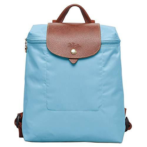 Longchamp Le Pliage Backpack Blue Bag 