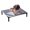 Gray Gird, variant on MODANU Elevated Dog Bed Pet Cot for Small Dogs, Indoor and Outdoor Use for Small Pets, Black