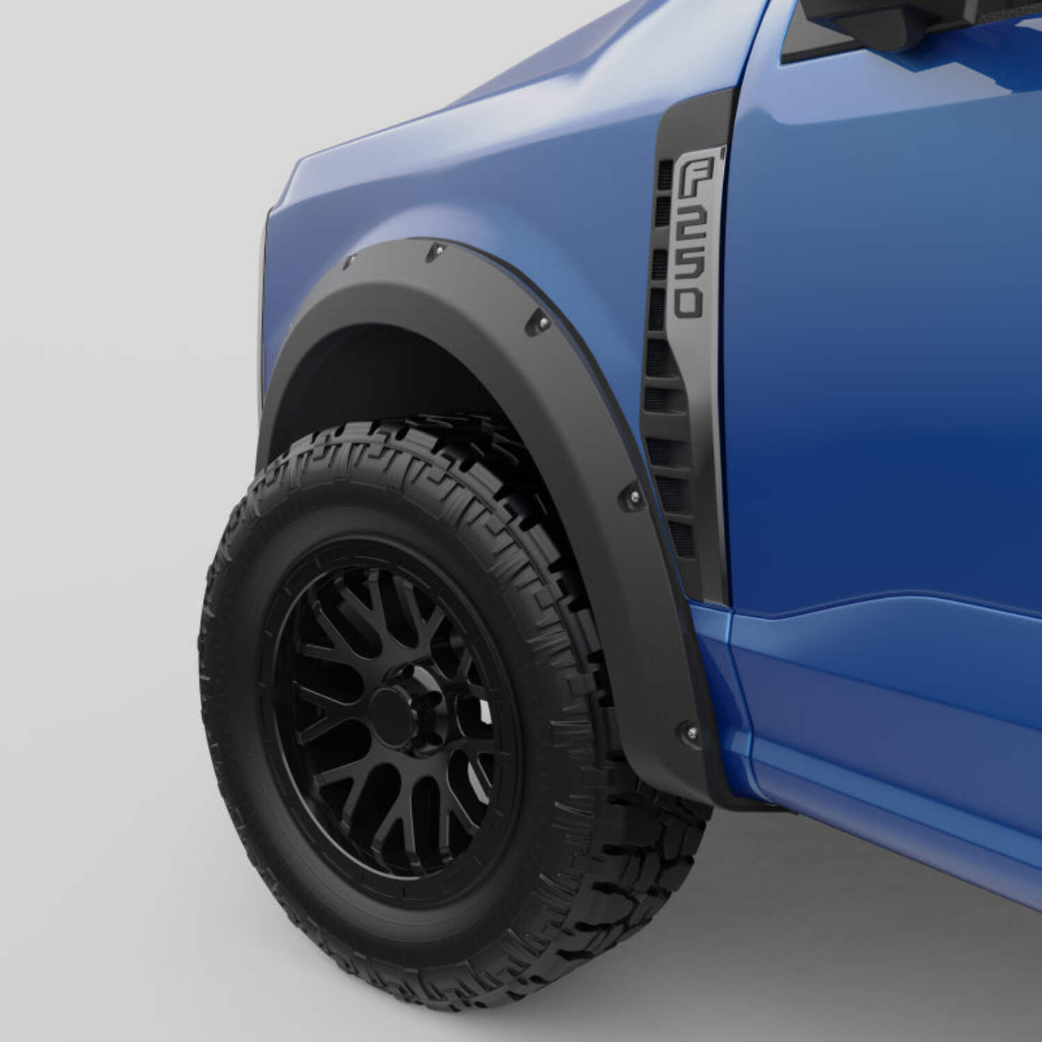 EGR Premium Series S/S Bolt On Fender Flares for 23-25 Ford Super Duty