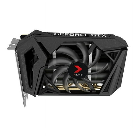 PNY - XLR8 Gaming Single Fan NVIDIA GeForce GTX 1660 SUPER Overclocked Edition 6GB GDDR6 PCI Express 3.0 Graphics Card - Black