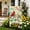 Color 1, variant on Rdsfhsp Linen Garden Flag Welcome Cardinal Bird Mountain Floral Farmhouse Yard Decor Spring Nature Outdoor Porch Banner Double Sided Decoration 12x18