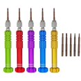 thumbnail image 5 of 5 In 1 Magnetic Screwdriver Torx Flat Cross Star Head 15/08/20/T5/T6 For Cell Mobile Watch Phone Repairing Kit Manual Tools, 5 of 5