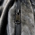 thumbnail image 2 of Ultimate Sack 5000 5-Foot Bean Bag Chair Oversized Foam Lounger, Charcoal Fur Cover, 2 of 7
