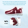 thumbnail image 5 of Diabetic Shoes for Men and Women with Swollen Feet Orthopedic Walking Shoes for Edema and Plantar Fasciitis Adjustable Closure with Arch Support, 5 of 7