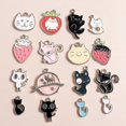 thumbnail image 3 of 10 piezas de colgantes de animales de El Cat Ch para collares, pendientes y accesorios, código de modelo 27052 LE237, 3 of 5