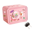 thumbnail image 3 of Alcancía electrónica, cajero automático, caja de ahorros con canciones, dinero, caja de seguridad, lindo dinero Rosa, 3 of 8