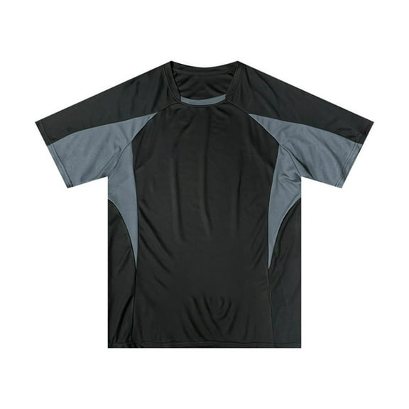 Men's Athletic Performance T Shirt Breathable Crew Neck Tee for Active Comfort Fit Casual Wear Mens Basic Tee Shirts Summer Vintage T Shirts