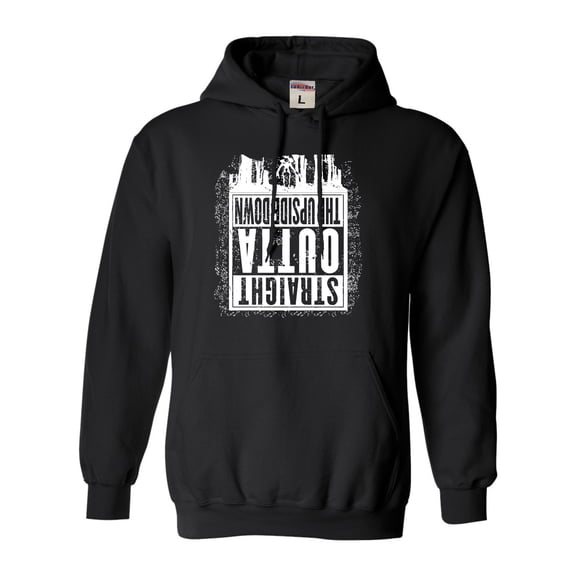 Adult Straight Outta The Upside Down Sweatshirt Hoodie