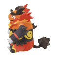 thumbnail image 2 of Juguete de peluche Pokémon Center Sitting Cuties Emboar Generation 5, 2 of 3