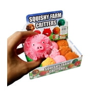 Squishy Farm Critters Assorted - 12pc