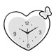 thumbnail image 3 of Reloj de pared con forma de corazón, reloj acrílico, decoración, reloj de tiempo, montaje en pared, arte de pared silencioso para comedor, interior,, 3 of 9