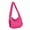 Rose Red, variant on Puffy Tote Bag,Smooth Zipper Puffer Purse,Multiple Wearing Styles Puffy Bag,Rose