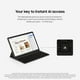 thumbnail image 2 of Funda tipo libro con teclado para tablet Samsung Galaxy Tab S10 FE+, color negro, 2 of 9