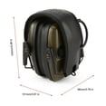 thumbnail image 3 of Howard Leight R Cache-Oreilles Électronique Impact Tireur de Sport Casque Extérieur, 3 of 7