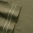 thumbnail image 2 of 1800 Series 4 Piece Deep Pocket Bedroom Bed Sheet Set Queen - Olive, 2 of 2
