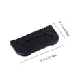 thumbnail image 4 of Flat Black Modern Door Knob Solid Two Holes Cabinet Handle Drawer Pulls for Home Kitchen, 4 of 9