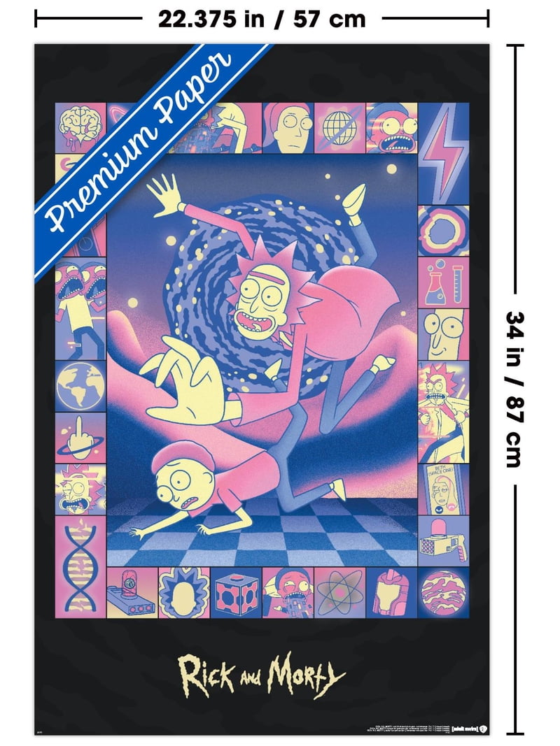 Rick And Morty: Season 8 - Portal Wall Poster, 22.375