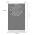 thumbnail image 3 of Cesto de Ropa sucia colgante impermeable Macarena bolsa de almacenamiento de baño montada en pared tela Oxford 77 cm, 3 of 8
