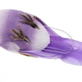 thumbnail image 3 of Juego de 12 loros de plumas artificiales de espuma de colores con garras para decoración del hogar., 3 of 9