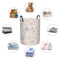 thumbnail image 6 of XMXY Round Laundry Basket Organizer, Spaceships Rocket Ships Planets Waterproof Collapsible Dirty Clothes Basket Laundry Hamper, Medium Size, 6 of 8