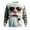White, variant on Telankuip Men's Fashion Santa Claus Graphic 3D Printed Sweatshirts Trendy Retro Long Sleeve Crewneck Pullover Relaxed Fit Xmas Holiday Vacation Soft Comfort Winter Clothes Red7 XL