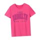 thumbnail image 5 of Camiseta de mujer de verano de moda regular ajuste cuello redondo camiseta para vacaciones oficina playa SG, 5 of 7