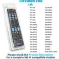 thumbnail image 6 of HQRP Remote Control for LG 42LN5400, 32LN5300, 55LA9700, 32LN530B, 50LN5400, 55LN5400 TV Smart 4K, 6 of 7