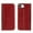Red, variant on Genuine Leather Wallet Case for iPhone 16e with Shockproof TPU Interior Case, Classic Credit Card Holder Kickstand Flip Folio Book Full Body Protection Cover for iPhone 16e, Black