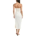 thumbnail image 2 of ViX womens  Solid Sonny Midi Dress, l, White, 2 of 3