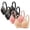 Black, variant on 4 Pack Women's Front Opening Bra Plus Size Lace Breathable Wrapped Up Cup Side Fold Breast Push-Up Bra , Available In Multi Packs Black XXL