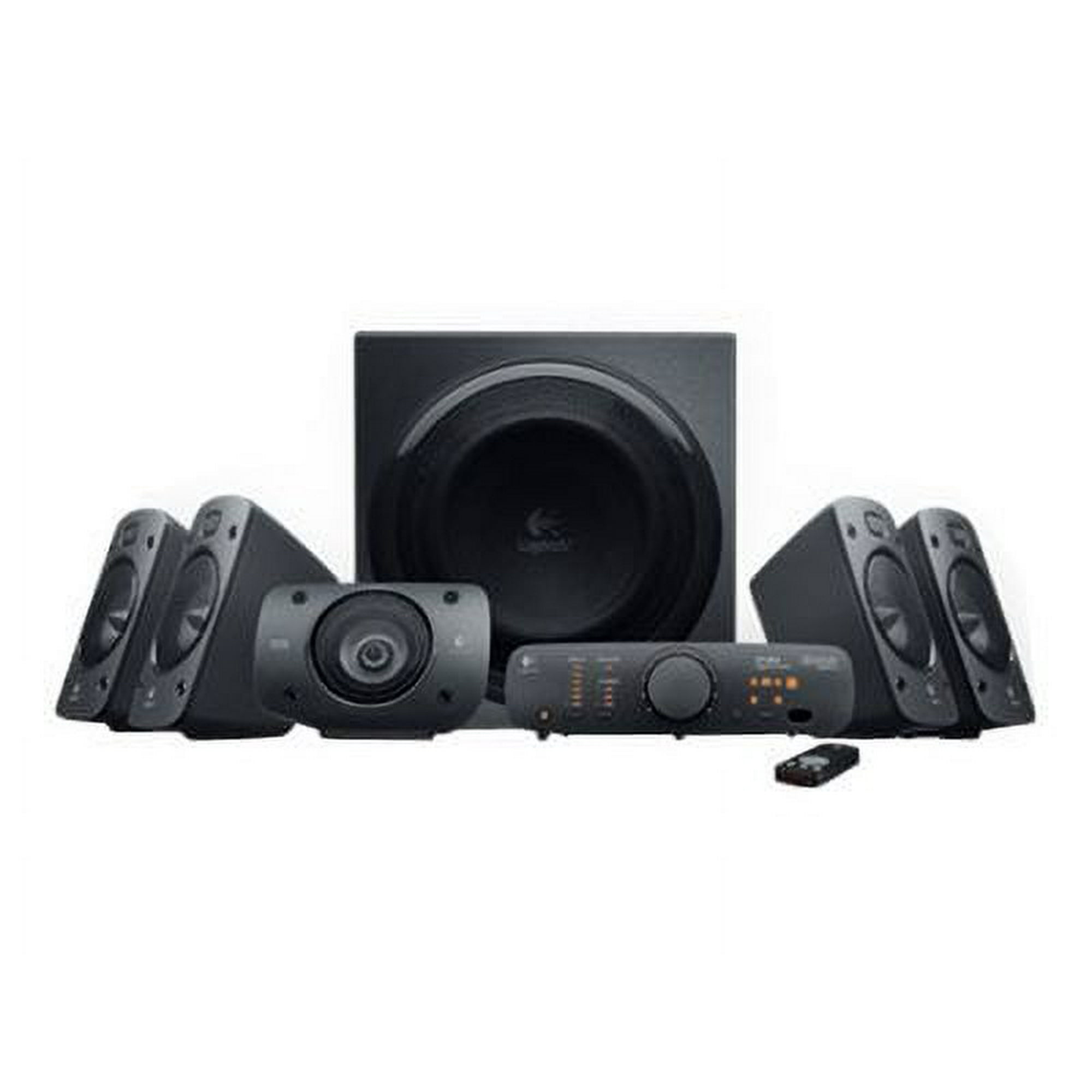 Logitech Z-906 - Speaker system - for home theater - 5.1-channel