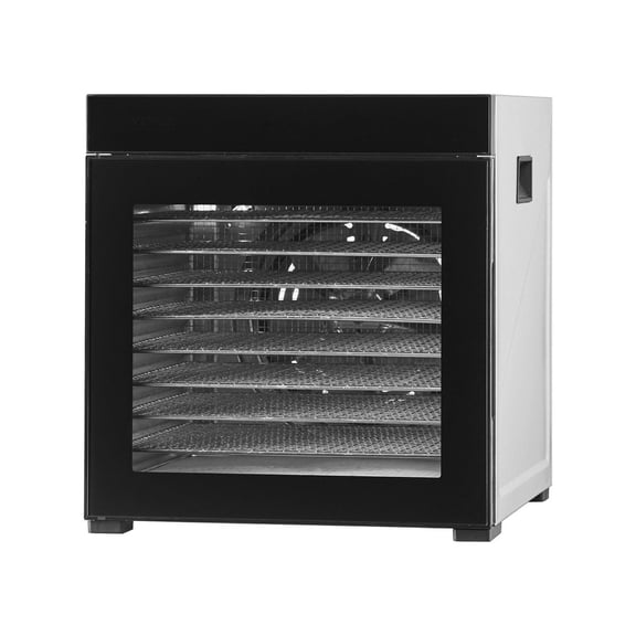 Food Dehydrator Machine, 10 Stainless Steel Trays, 1000W Electric Food Dryer with Adjustable Temperature & 24-Hour Timer, Freeze Dryer for Jerky, Meat, Fruit, Vegetables, Herbs, Dog Treats