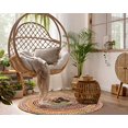 thumbnail image 2 of COTTON CRAFT Jute Chindi Braid Rag Rug - Boho Farmhouse Rustic Area Rug - Handwoven Reversible Natural Recycled Cotton Accent Throw Rug Carpet - Living Room Home D&amp;Atilde;&amp;copy;cor, 2 of 10
