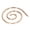 Gold, variant on Xirurus Spiral Circular Knitting Needle Stainless Steel Rust Proof Smooth Tip Handmade Knitting Tool 5 inches / 12.7 cm