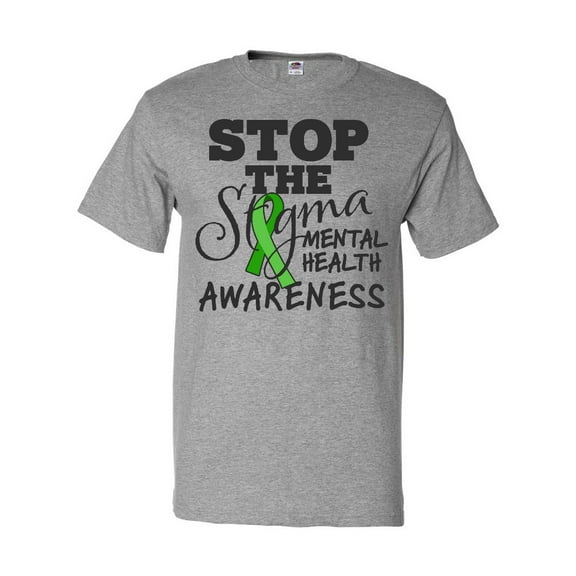 Inktastic Mental Health Awareness Stop the Stigma T-Shirt