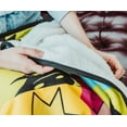 thumbnail image 6 of Naruto Character Collage Fleece Throw Blanket With Sherpa Backing | 50 x 60 Inch, 6 of 8