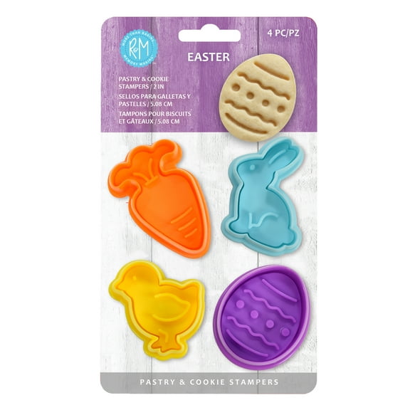 R&M International Easter Cookie and Pastry Stampers Set of 4