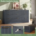 thumbnail image 5 of ASTUVIA 63" W Fluted 9 Drawer Dresser for Adult,Wooden Bedroom Dresser,Dresser TV Stand up to 70" for Living Room,Blue, 5 of 9