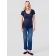 thumbnail image 5 of Ingrid & Isabel For Every Belly Women’s Maternity Fitted Scoop Tee, Sizes S-XXL, 5 of 10