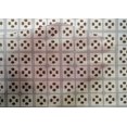thumbnail image 4 of oneOone Cotton Silk Fabric Check Ikat Print Fabric By The Yard 42 Inch Wide, 4 of 4